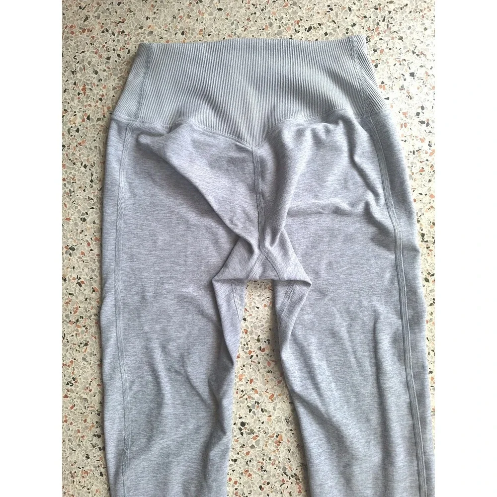 Alo Yoga Alosoft High Waist Lounge Leggings Ribbed Waist